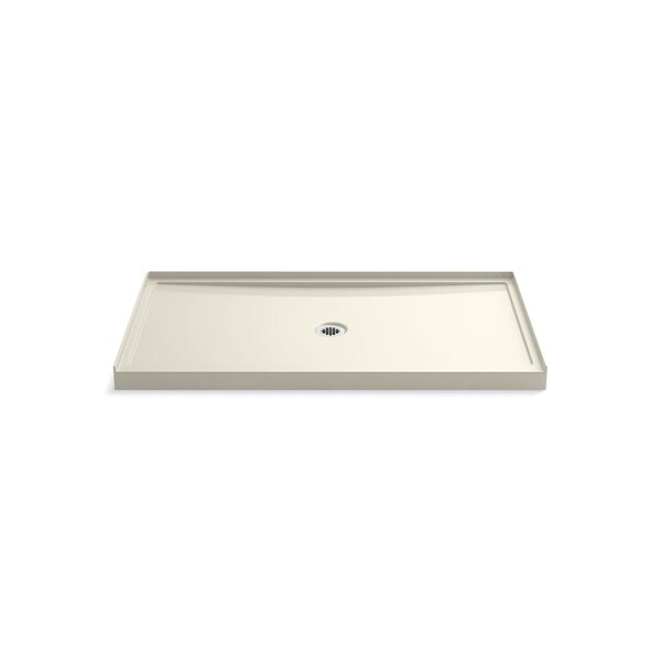 Kohler Rely 60" X 34" Single-Threshold Shower Base With Center Drain 8649-96 - main